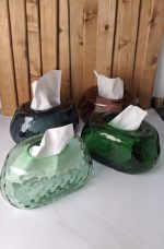 جا دستمالی شیشه‌ای
