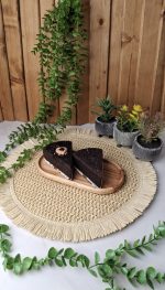 سرو بیضی چوبی بزرگ - تصویر 2