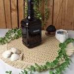 جا مایع دکور قهوه‌ای