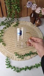 لیوان پیرکس دسته رنگی - تصویر 2