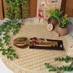 انبر سالاد گیلاس طلایی