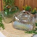 جا دستمال شیشه ای