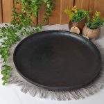 بشقاب استیک گرد