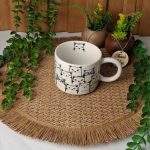 ماگ گربه اش مشکی