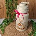 دبه روغن فلزی ۲لیتری