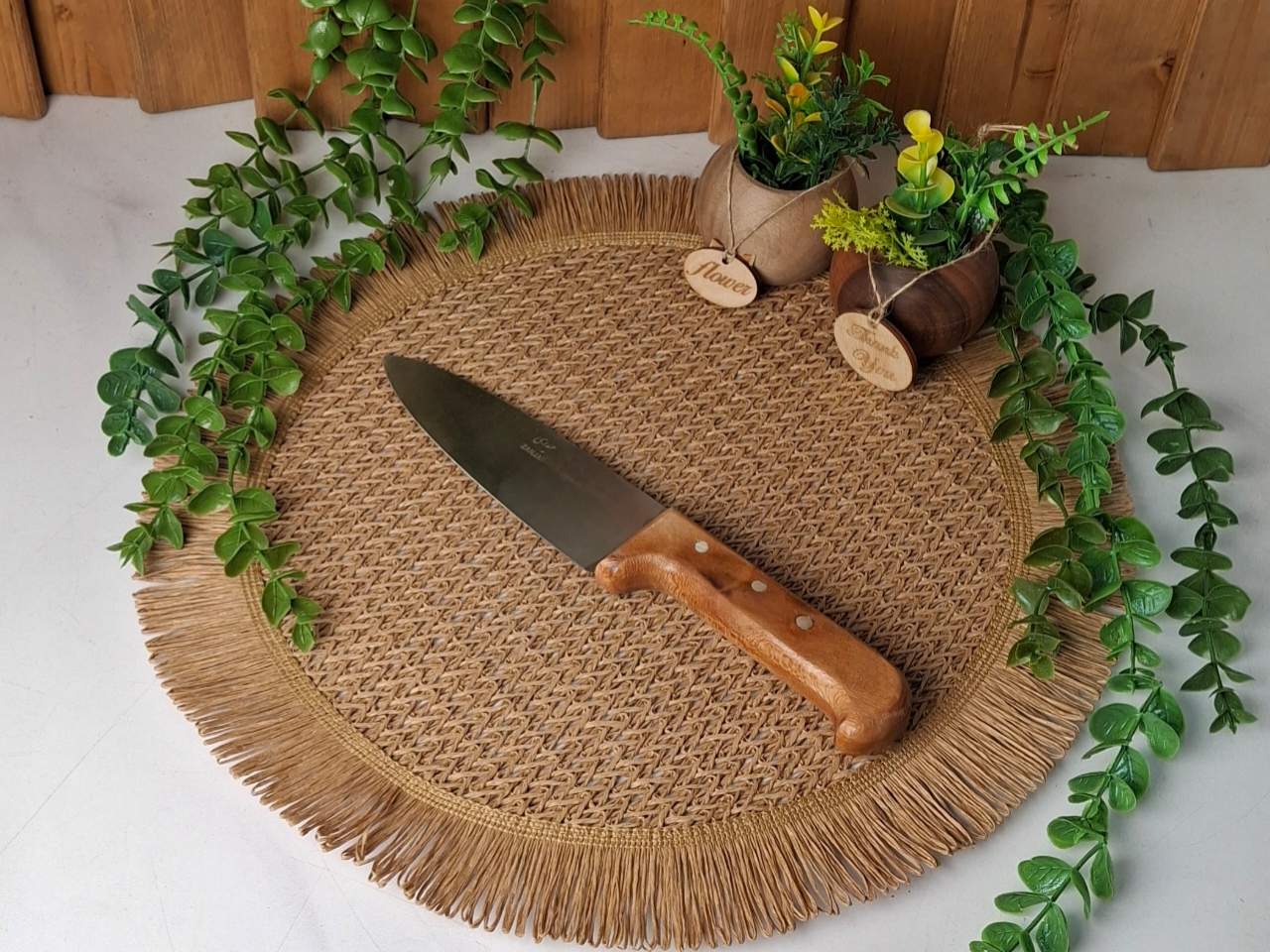 چاقو سلاخی بزرگ دسته