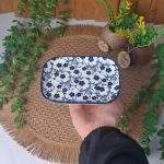 کره‌خوری مستطیل گل آبی